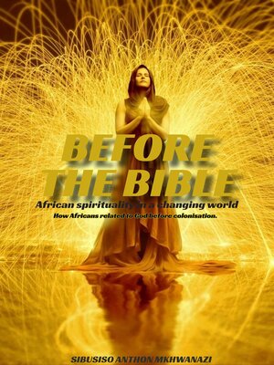 cover image of Before the Bible